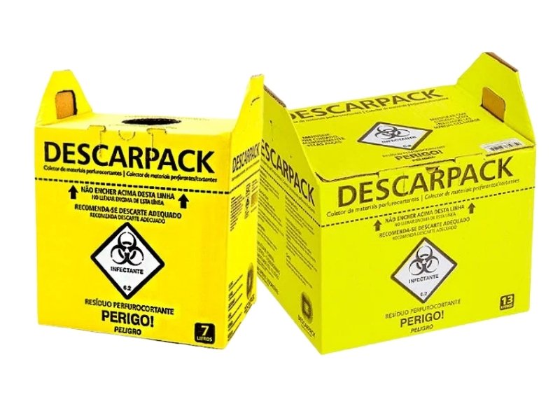 Coletor Perfuro Cortante Amarelo